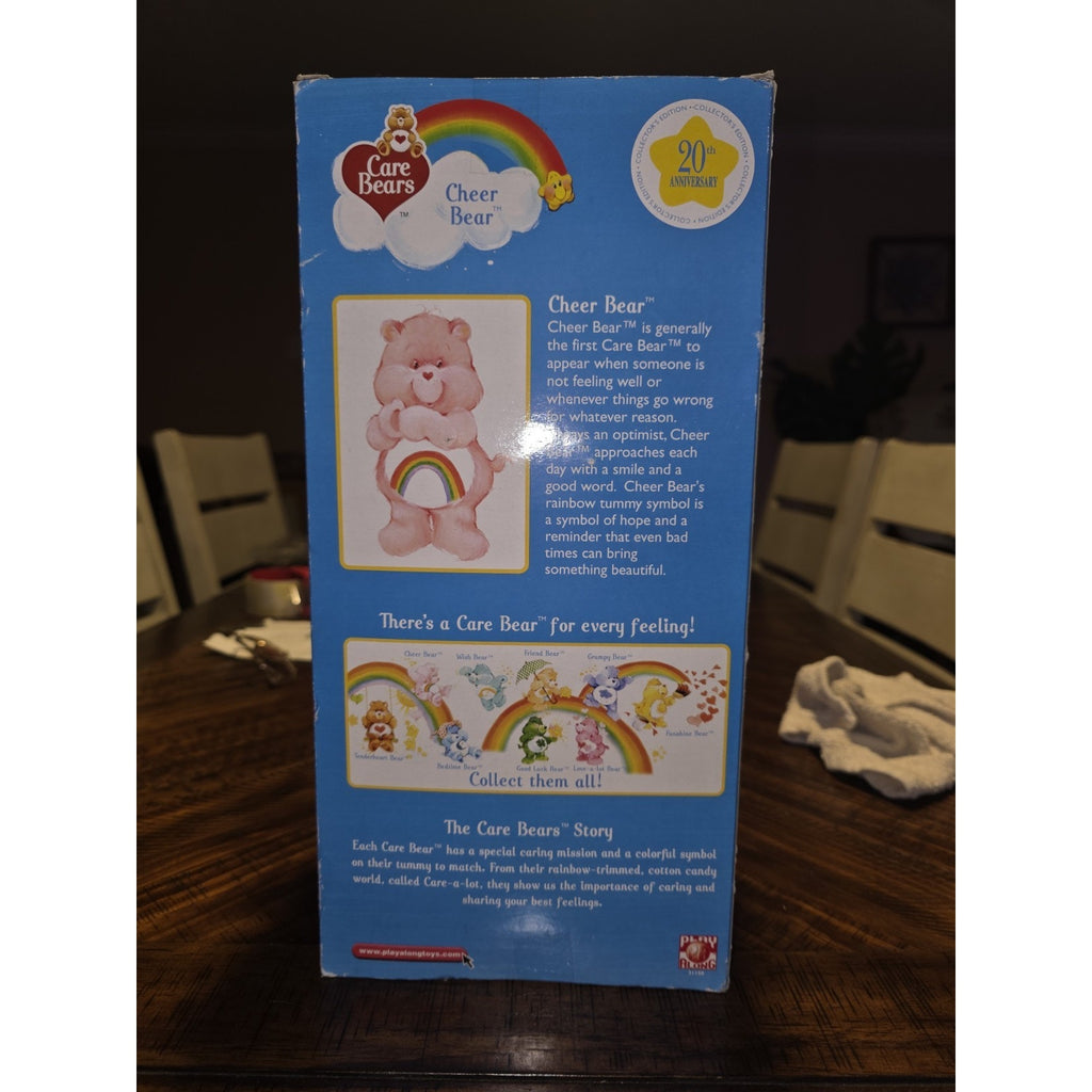 Care Bears Cheer Bear 20th Anniversary Collector's Edition, 2002