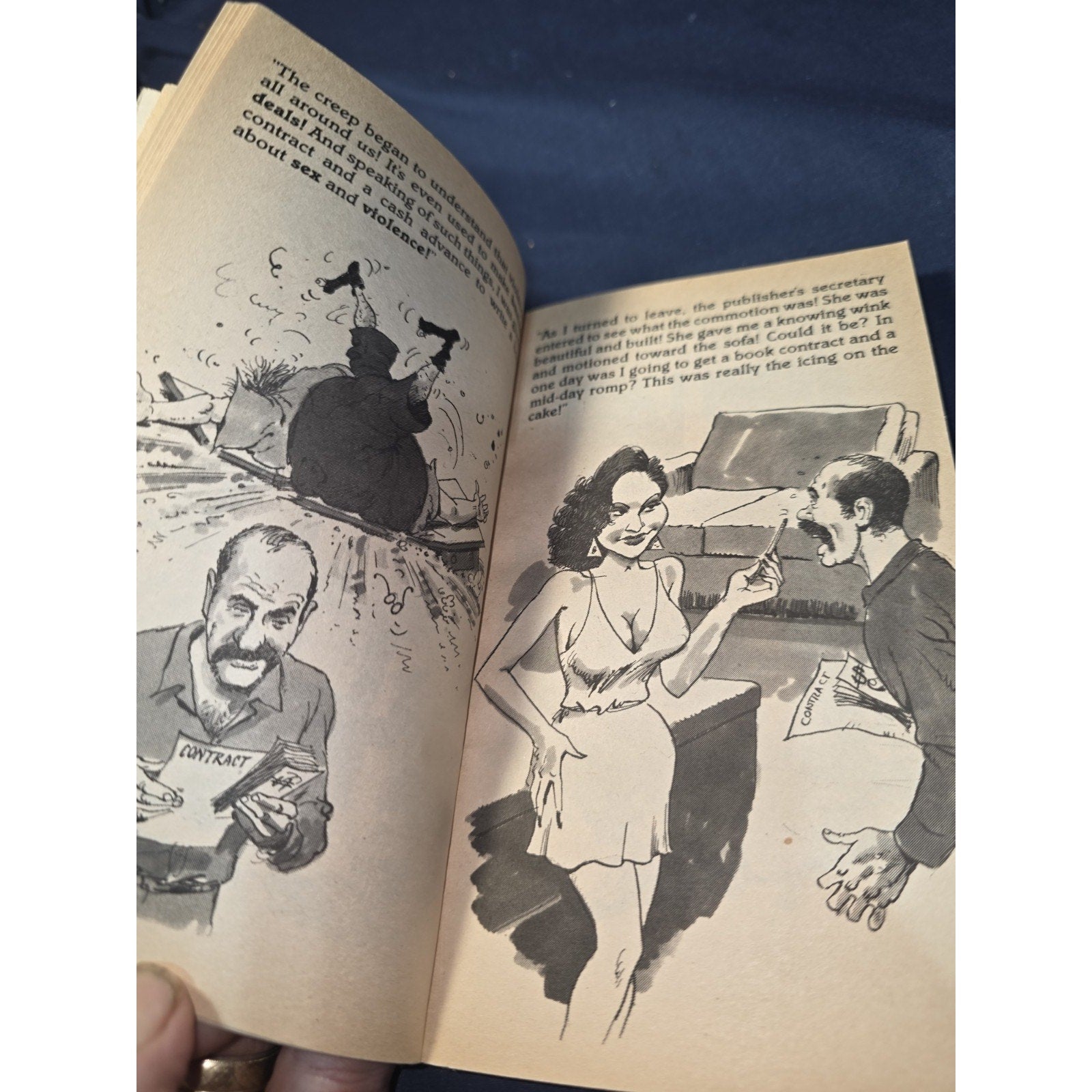 MAD Mag. Paperback BOOK OF SEX VIOLENCE & COOKING 1983 1st Print Free Ship