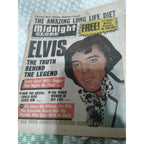 Elvis Presley Memorabilia Lot of 4 Newspapers Vintage - The Star Globe Paper