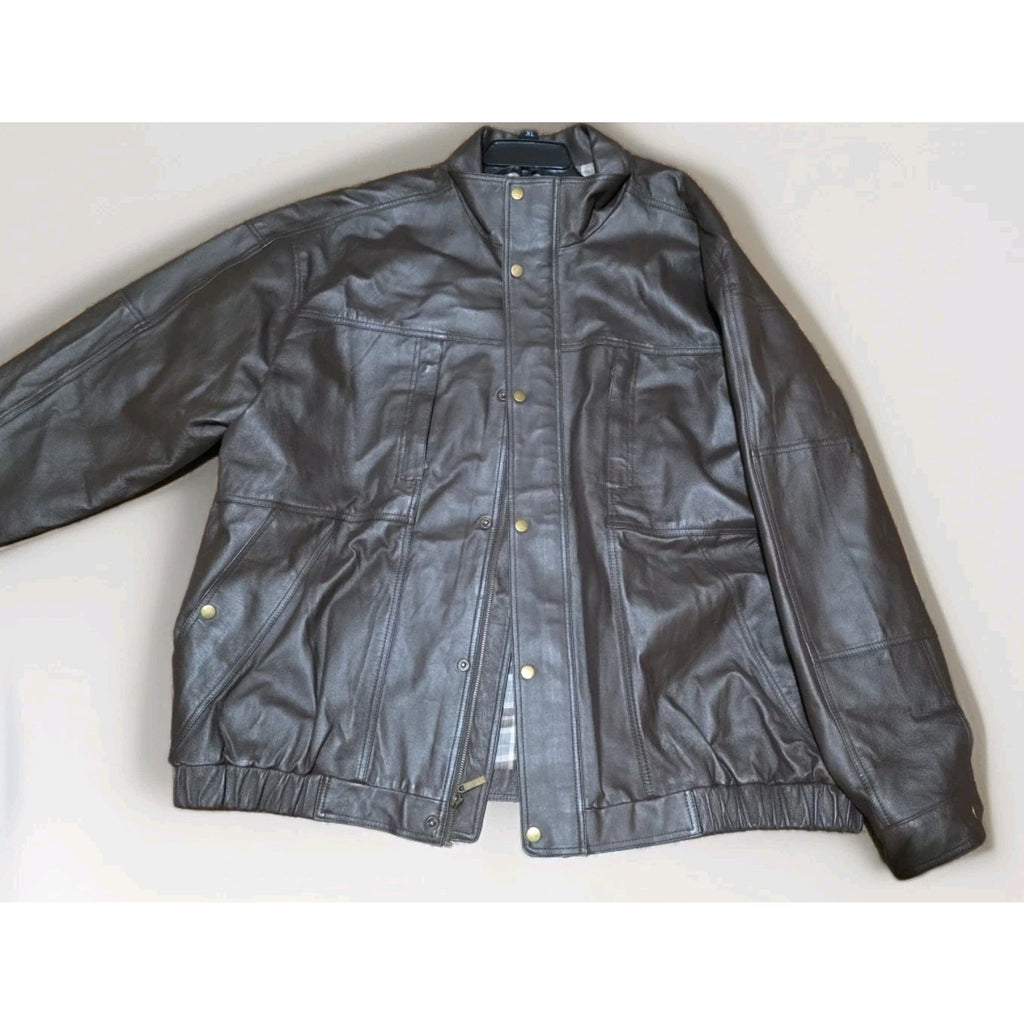Mens Real leather Riding jacket 2 XL Harbor Bay