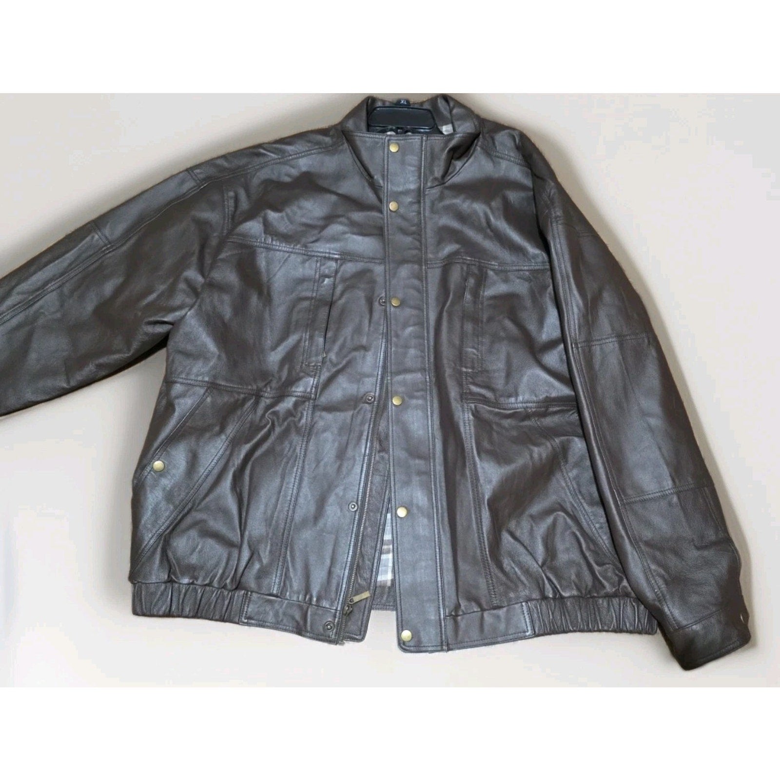Mens Real leather Riding jacket 2 XL Harbor Bay