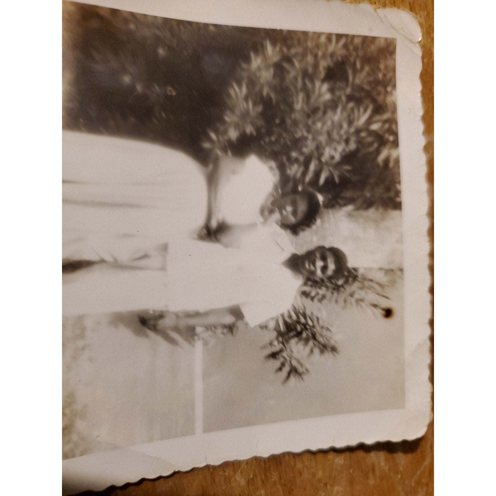 50s African American Couple 3×3 Vintage Snapshot PHOTO