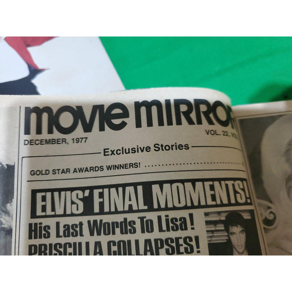 Vtg Elvis Presley Magazine Lot of 4 Rare Magazines & 1-TV Guide The King Music