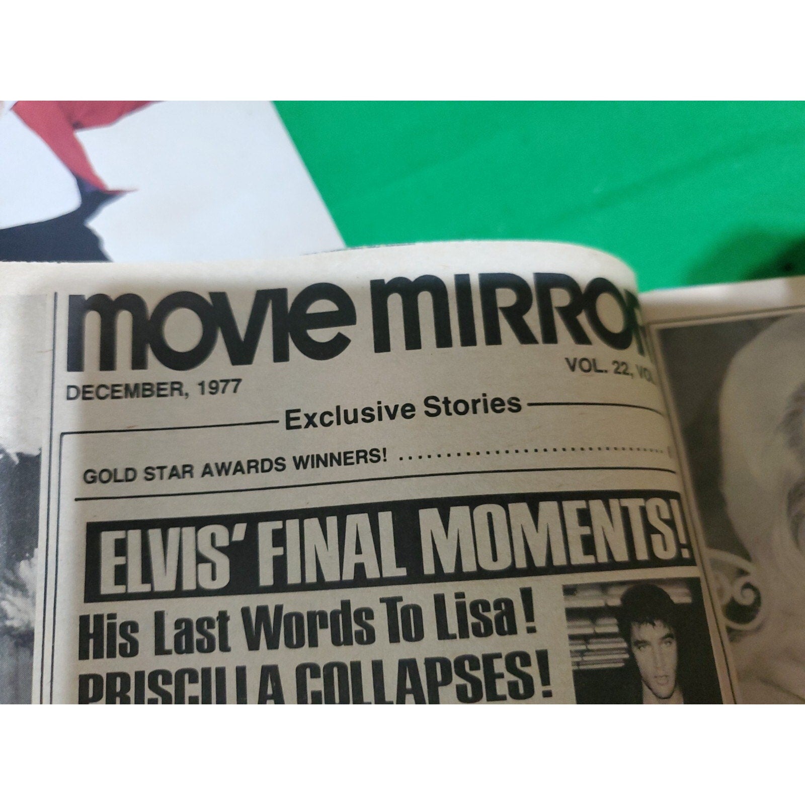 Vtg Elvis Presley Magazine Lot of 4 Rare Magazines & 1-TV Guide The King Music
