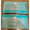 Owners Manual Guide Book1 1997 PLYMOUTH VOYAGER Complete