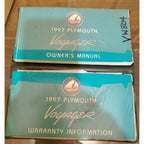 Owners Manual Guide Book1 1997 PLYMOUTH VOYAGER Complete