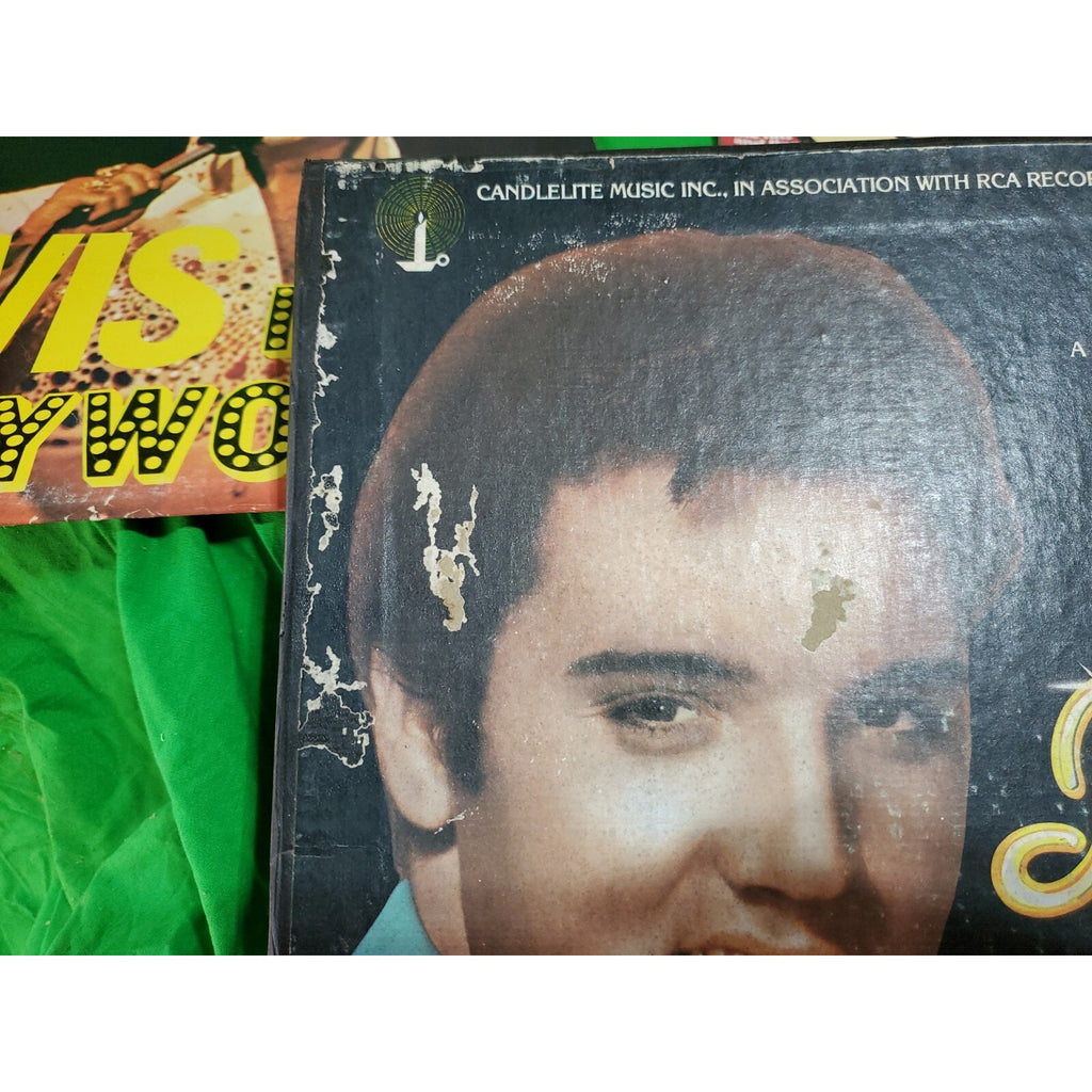 VTG "Elvis" The Elvis Presley Story 5 LP Vinyl Record Box Set RCA DML5-0263