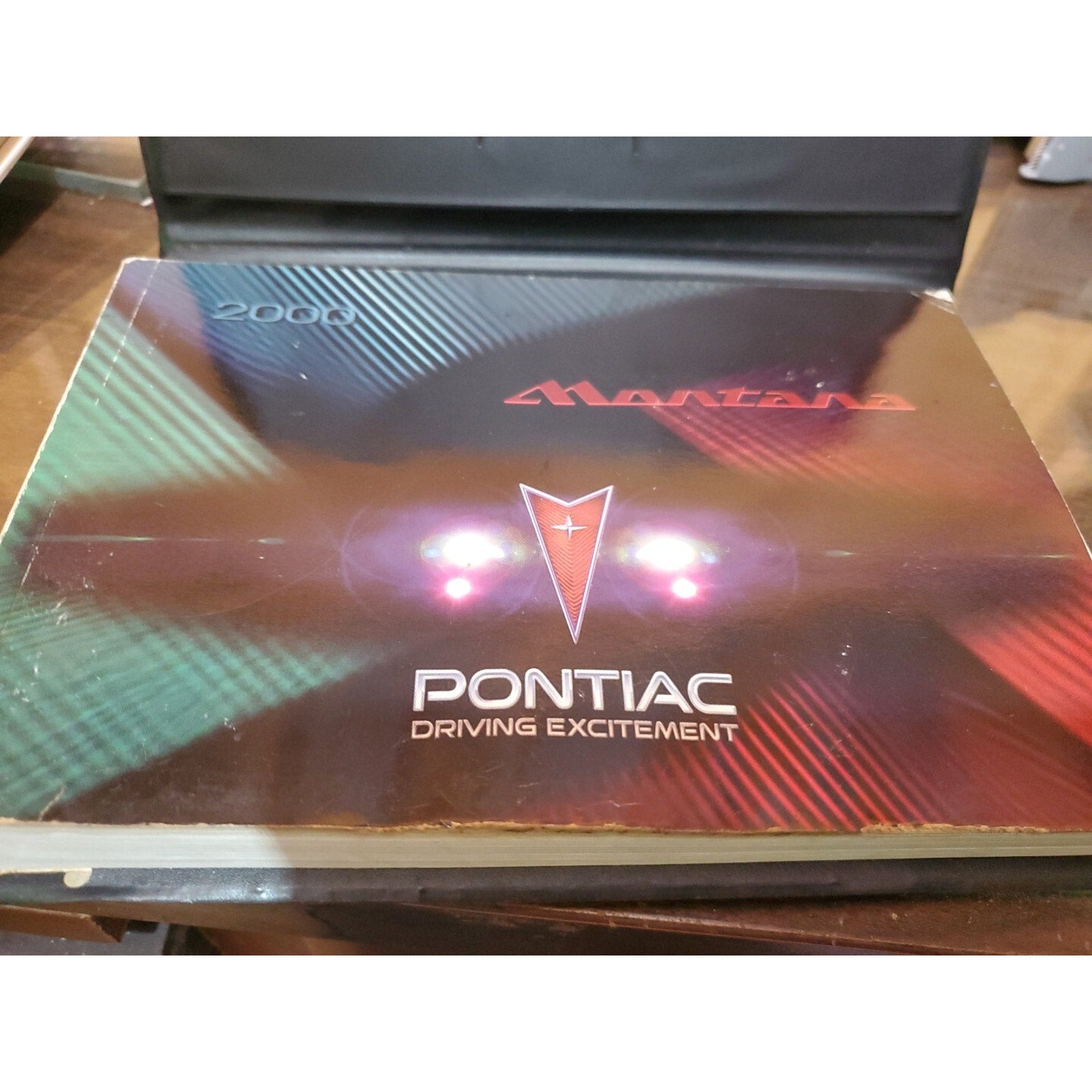 2000 PONTIAC MONTANA OWNERS MANUAL OPERATORS WITH COVER CASE