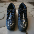 Nike Alpha Menace 3 Shark Football Cleats Black Grey CV0582-010 Men’s Size 10