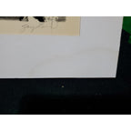 Vintage Pisa Cathedral , Leaning Tower Pisa 1960s Signed Photo Print Matted