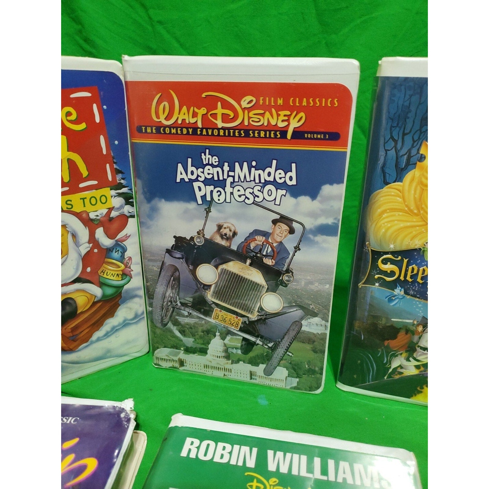 Walt Disney VHS Movies Lot of 6 Classics