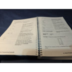 HP 48SX Scientific Expandable Owner's Manual Vol. I & Vol. 2 4th Edition 1990
