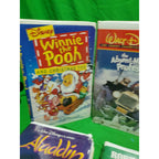 Walt Disney VHS Movies Lot of 6 Classics