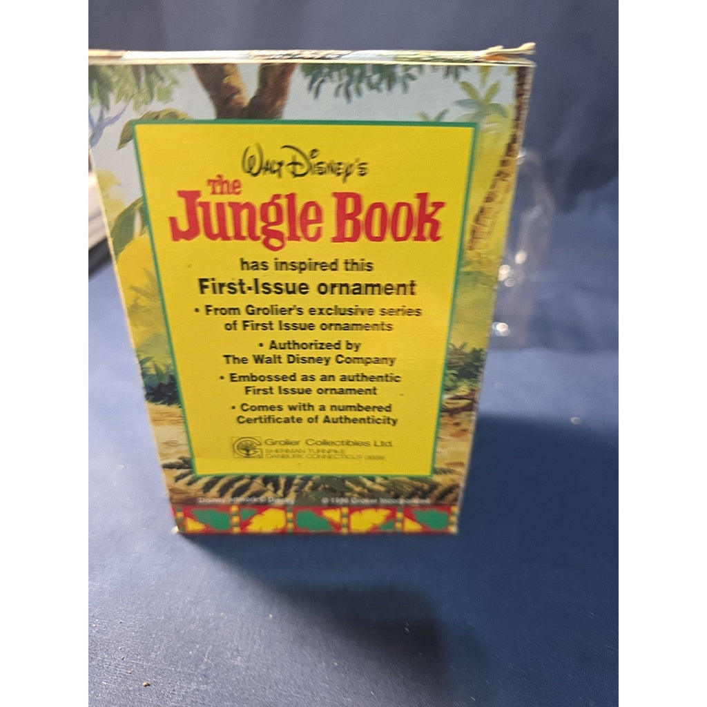Grolier Disney’s The Jungle Book Ornament Mowgli First Issue Edition Free Ship