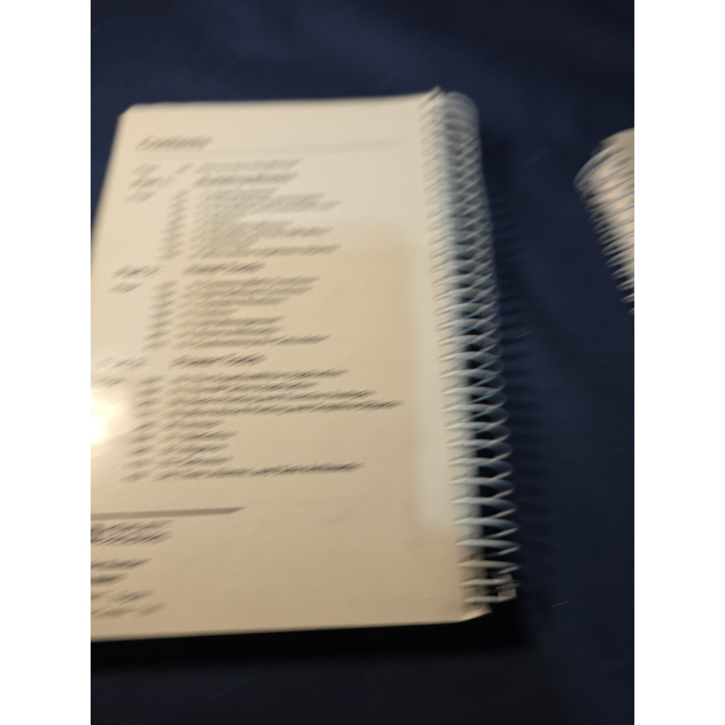 HP 48SX Scientific Expandable Owner's Manual Vol. I & Vol. 2 4th Edition 1990