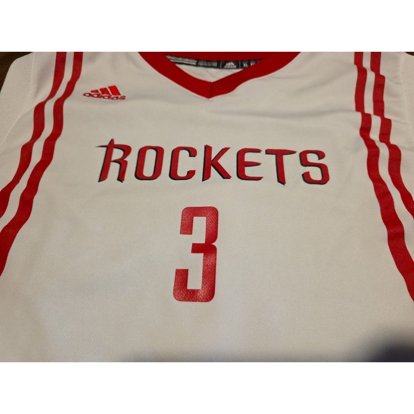 Houston Rockets NBA Adidas White Men's Ryan Anderson Jersey Size XL