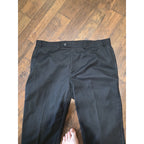 Lauren Ralph Lauren Men’s Black Dress Pants 40x32 Flat Front Chino Slacks
