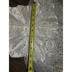 JONA MICHELLE Sleeveless Girl's Party Dress Size 4T White & Gold W/Shrug