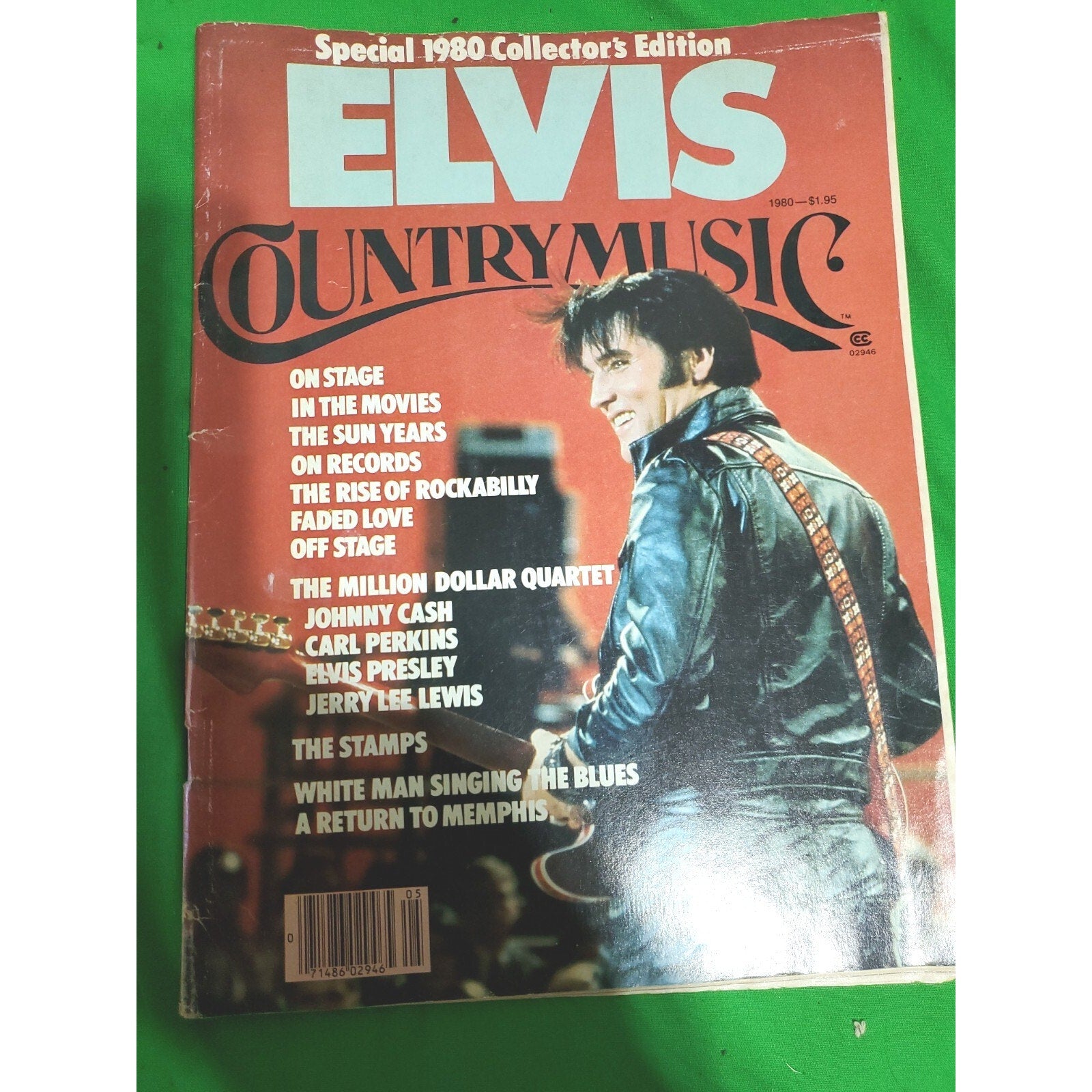 Elvis Presley Country Music 1980 Collector's Edition Magazine