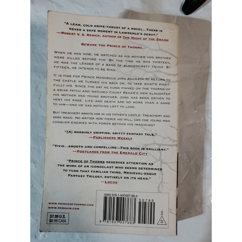 The Broken Empire Ser.: Prince of Thorns by Mark Lawrence (2012, Trade...