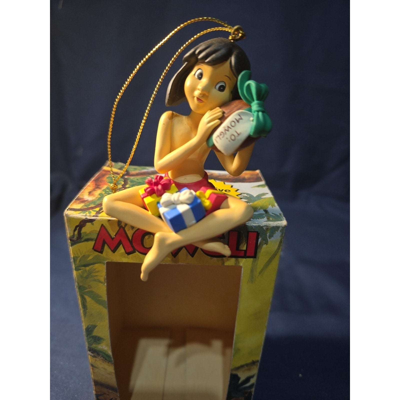 Grolier Disney’s The Jungle Book Ornament Mowgli First Issue Edition Free Ship