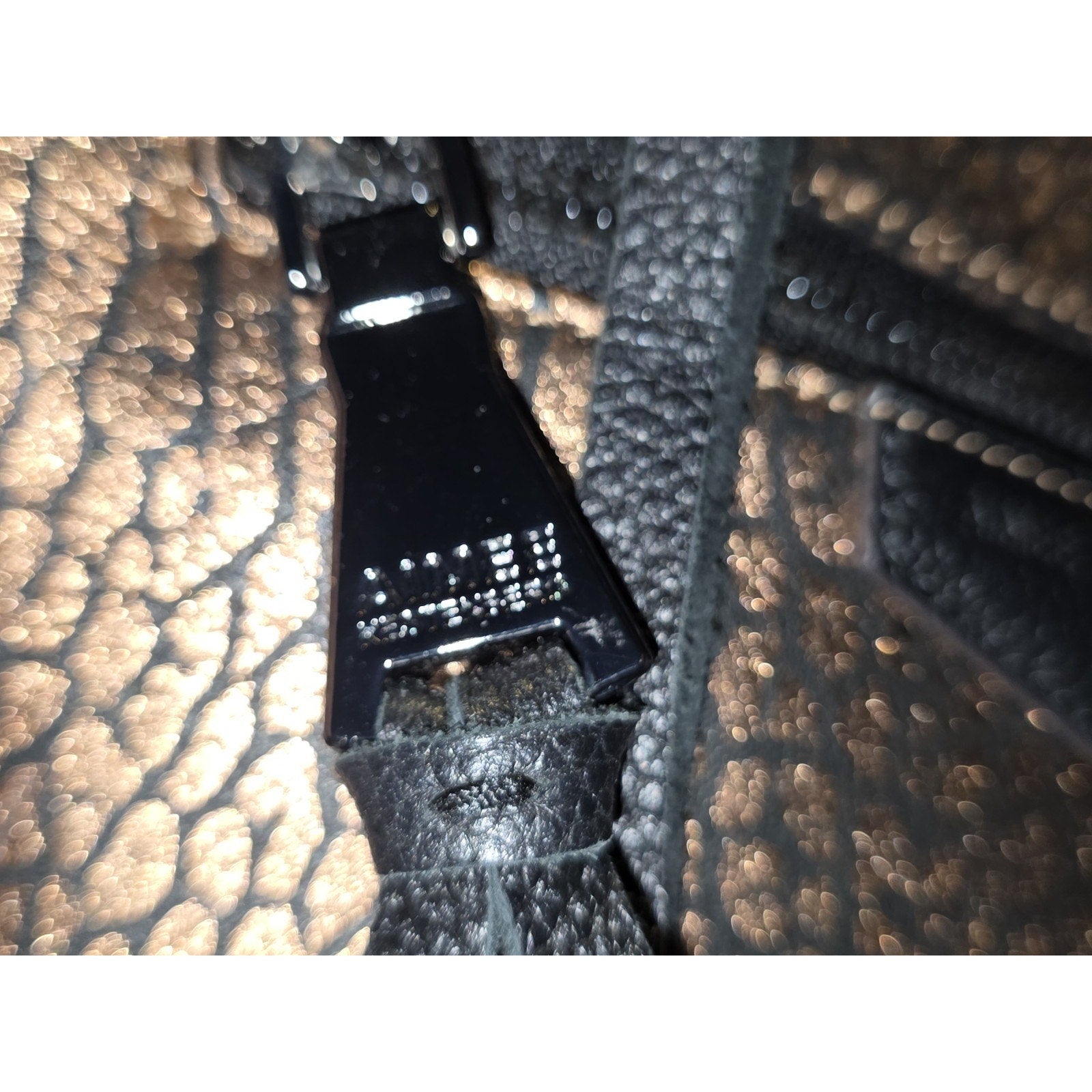 Aimee Kestenberg Tamitha Leather Crossbody Bag - Bronze Python Metallic - A2823