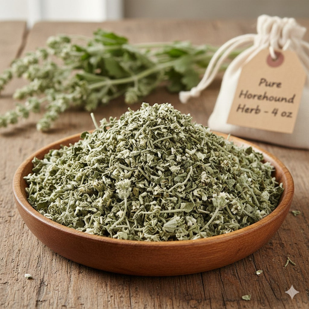 Horehound Herb 6oz Natural Lung & Throat Support Holistic Herbal