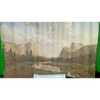 Vintage Yosemite National Park PRINT Sierra Sunrise Dino Massaroni 15x24 W/cert