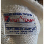 VTG East-Tenn Letterman Cardigan Sweater Golden Girls C Patch Rockabilly