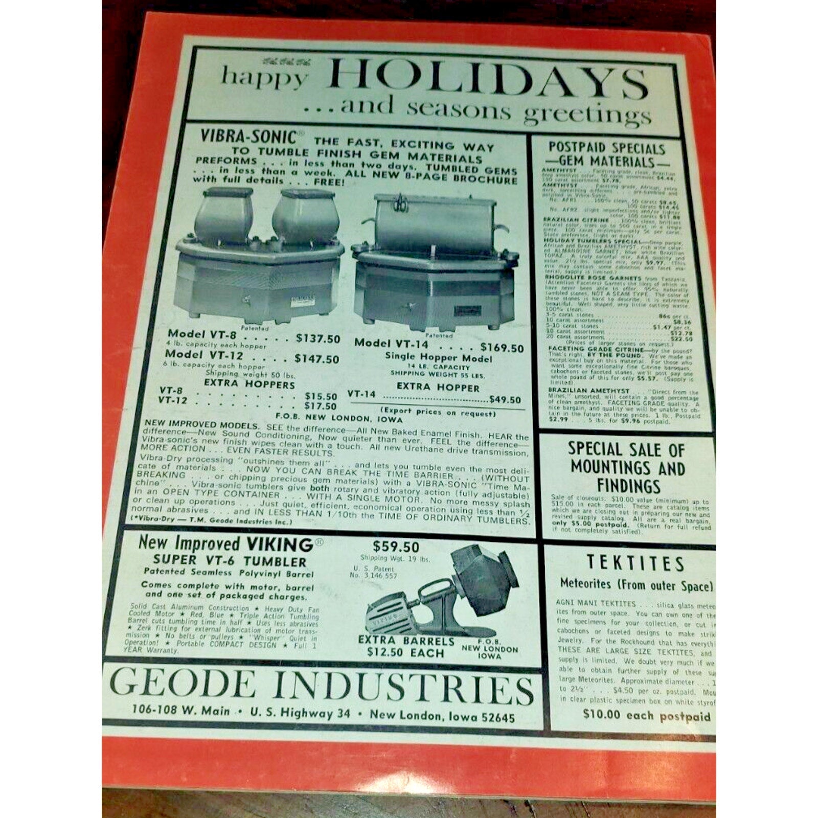 Lapidary Journal Dec 1969 - National Gem Cutting Magazine