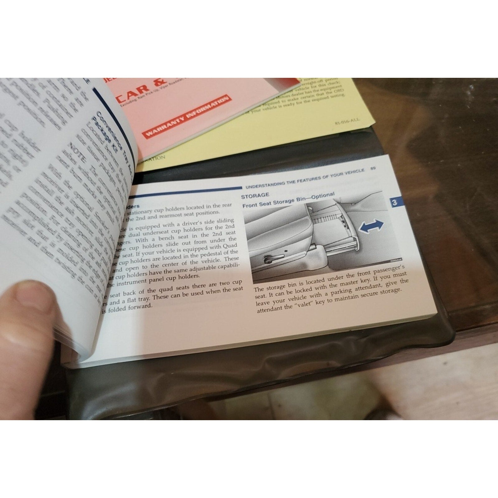 1998 Plymouth Voyager Owners Manual With Case OEM Free Shipping