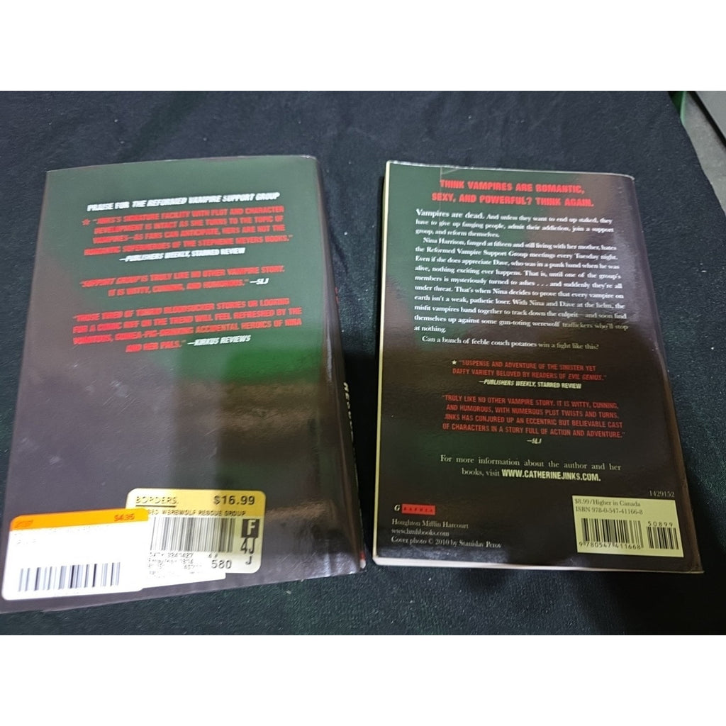 The Abused Werewolf Rescue Group & The Reformed Vampire by Catherine Jinks