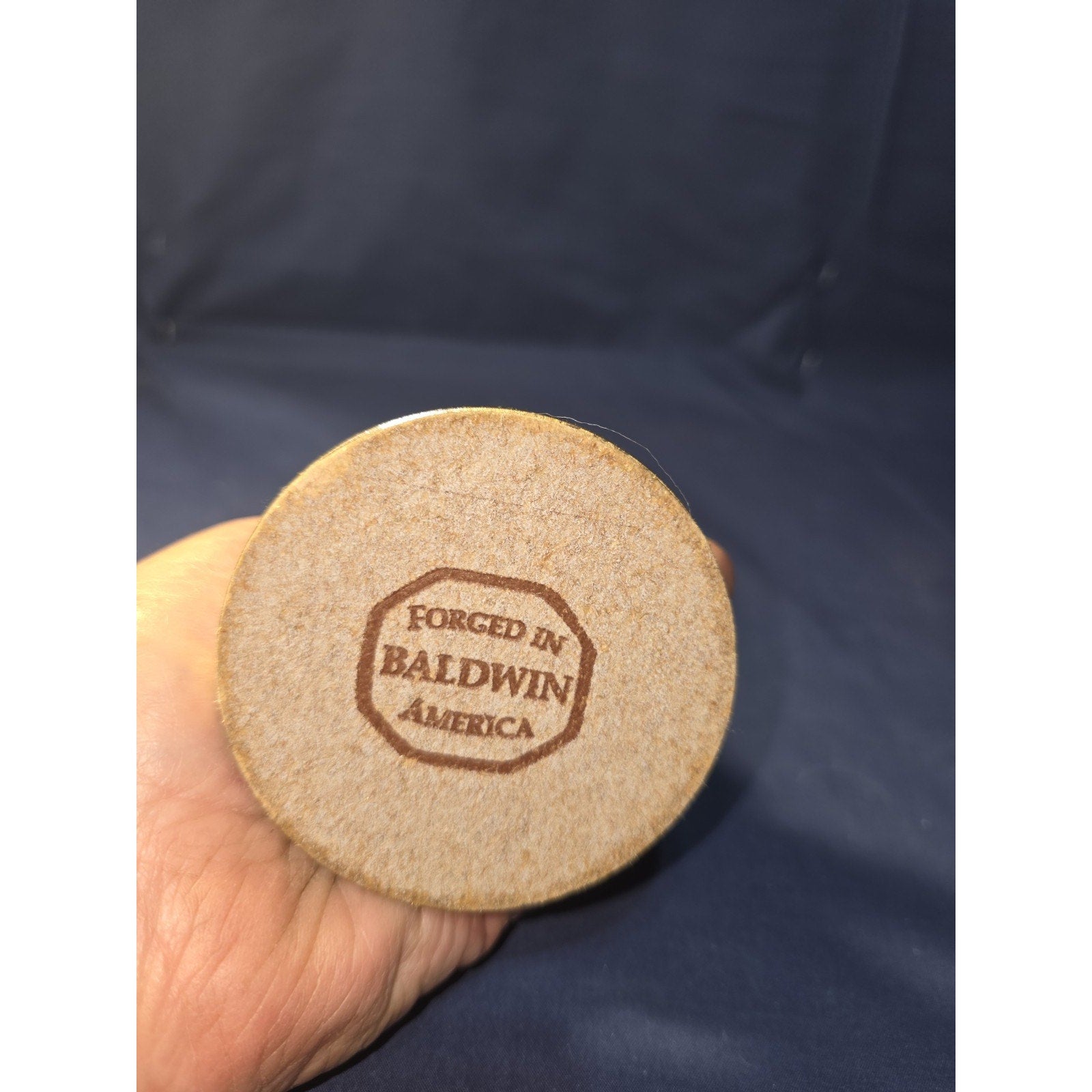 Baldwin Brass Candlestick Holder 4.75” Tall Forged In America Free Ship