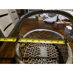 Vintage French Heavy Wire Basket Alluminum 11x8x3