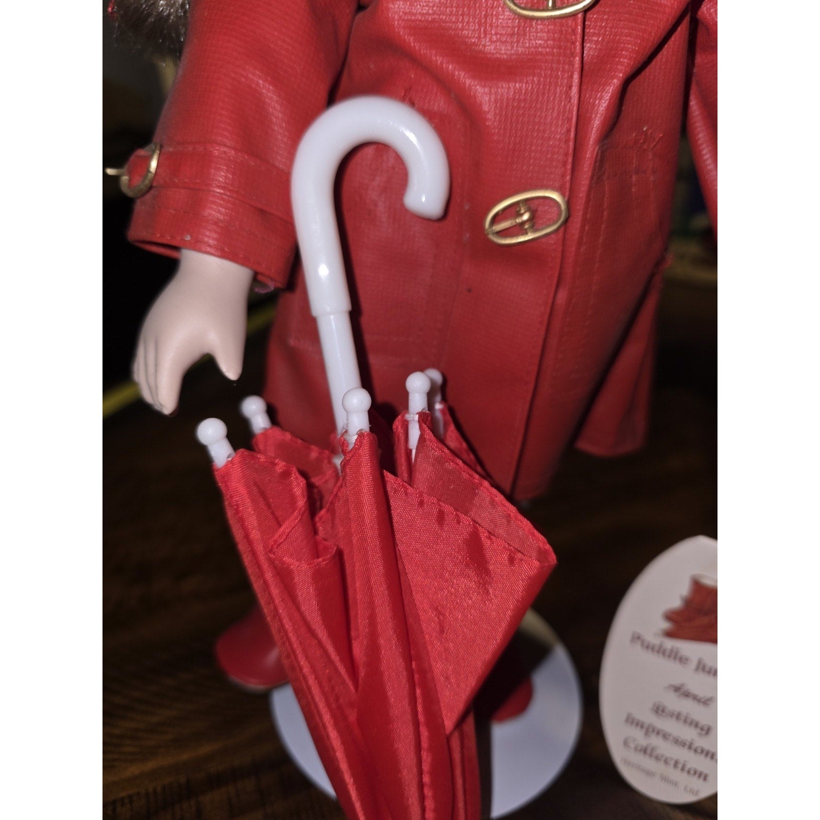 Vintage 1994 Heritage Mint Lasting Impressions Doll Collectible 16" Puddle Jump