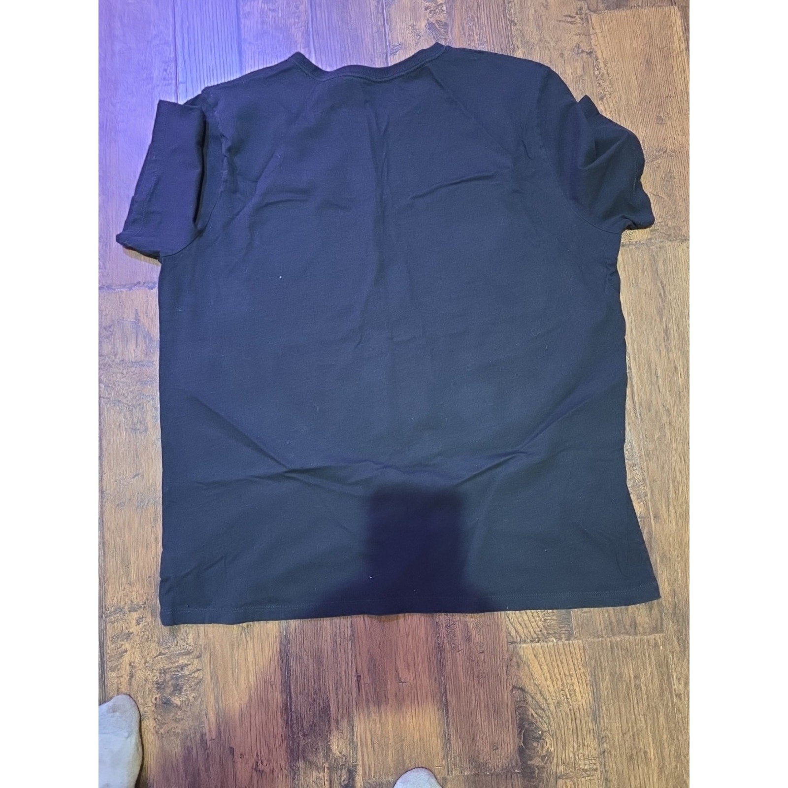 Men's Black 'Best Dad Ever' T-Shirt *PLACE * Sz XL Free Ship