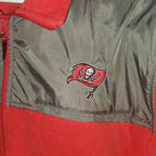 VTG NFL Tampa Bay Buccaneers Full Zip Jacket Size Large 2 Inside stash pockets