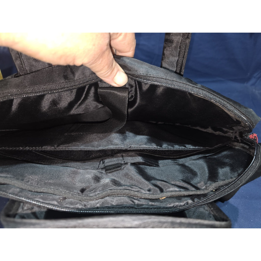 Hello Kitty Black Laptop Computer Bag 15” Case Red Bow Shoulder Strap Sanrio