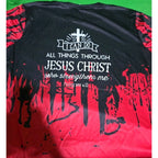 I CAN DO ALL THINGS THROUGH JESUS CHRIST New~Philippians 4:13 Men’s Size XXL USA