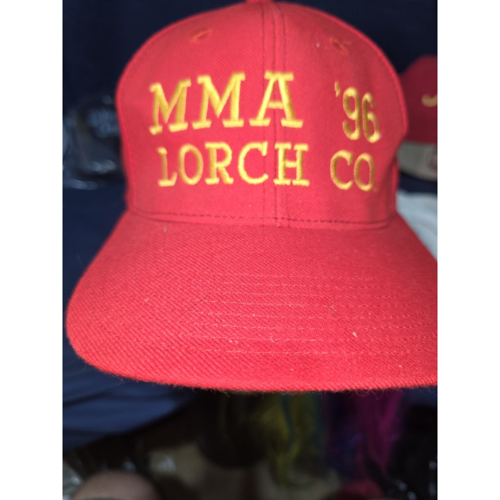 Vintage 1996 LORCH MMA Welding Industrial Snapback Hat Fabrication / Fab Retro