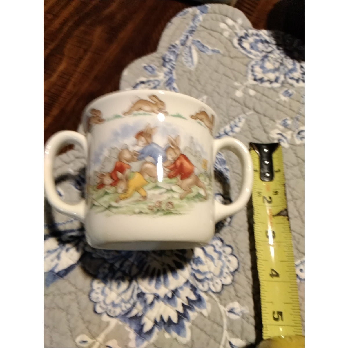 1936 Royal Doulton Bunnykins Fine Bone China Children Mug Two Handled
