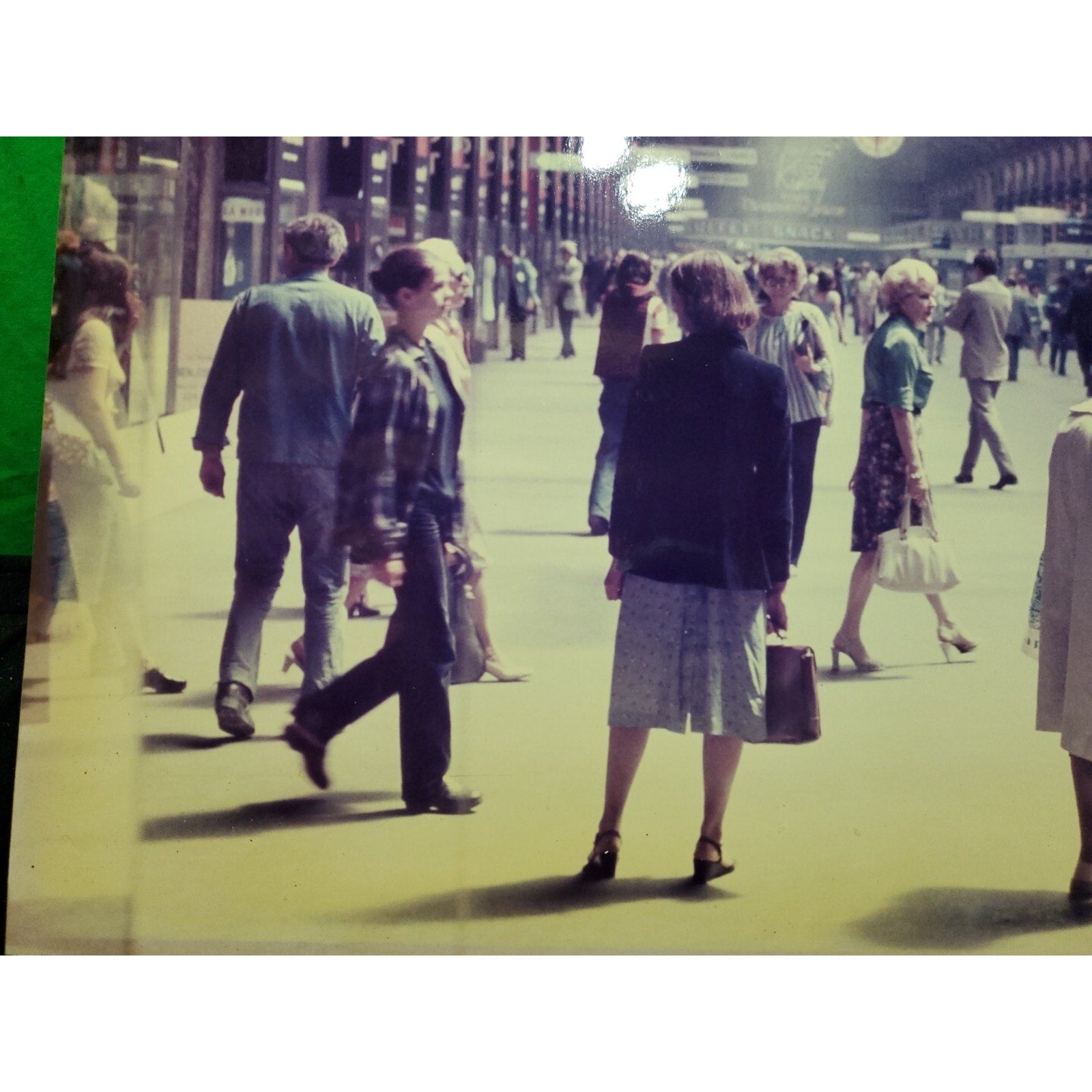VINTAGE SAINT-LAZARE STATION WAITING HALL POSTER PICTURE PHOTO PRINT 20X16
