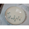 Taylor Smith & Taylor Blue Lace Dandelion Vintage Dinner Plate 10"