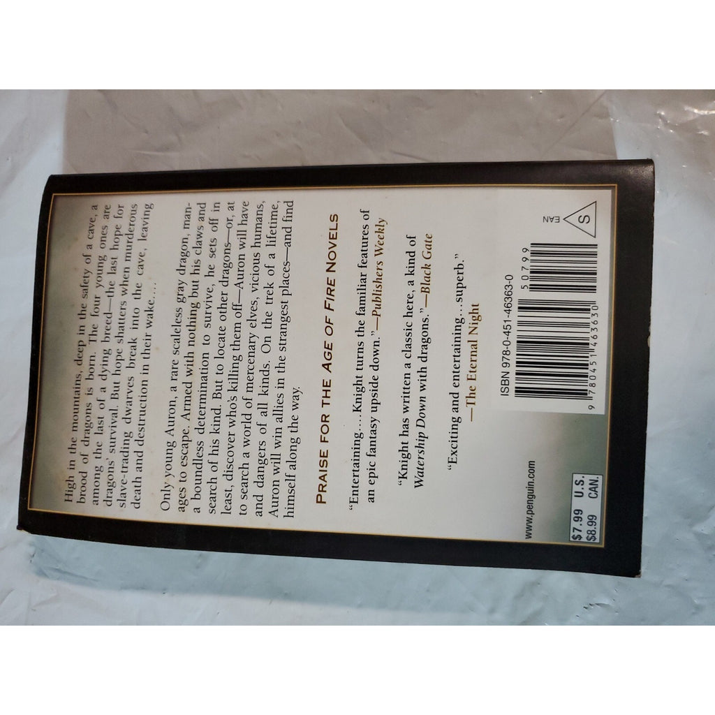 The Age of Fire Ser.: Dragon Champion by E. E. Knight (2010, UK- A Format...