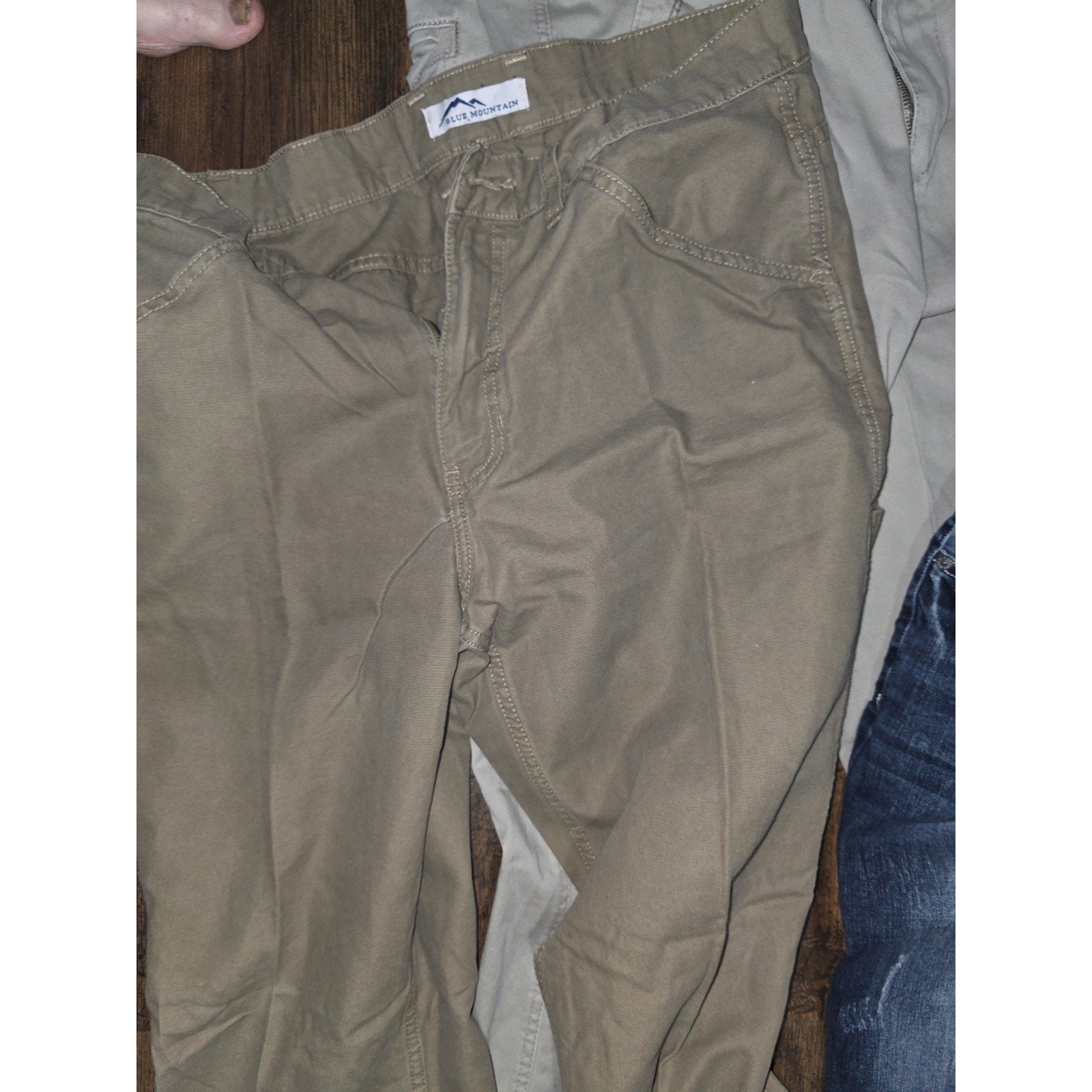 Lot of 3 Men's Pants Size 34x30 - Arizona Skinny, Blue Mountain & Unionbay