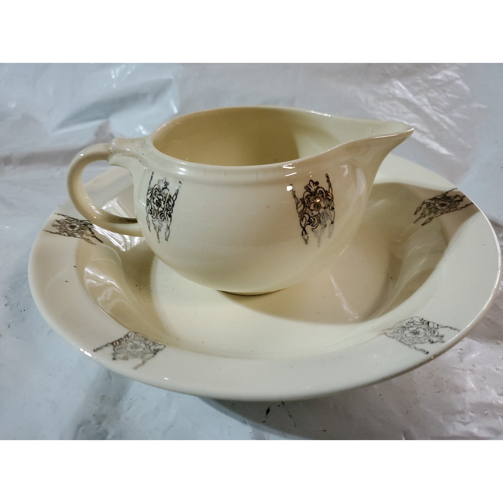Taylor Smith & Taylor Creamer bowl & serving platter 13"