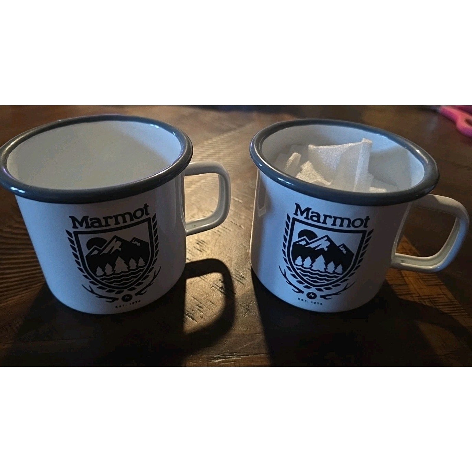 2 Yosemite Marmot National Park Camp Mugs