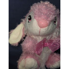 Dan Dee Super Soft Rabbit Plush 8” Collectors Choice Pink Stuffed Toy Free Ship