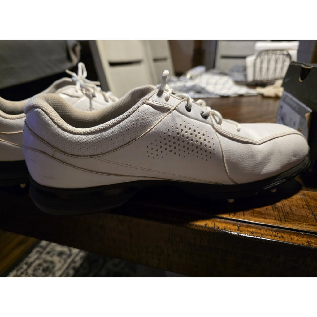 Nike Durasport III 3 Soft Spike Golf Shoes White/grey 628527-101 Mens Size 111