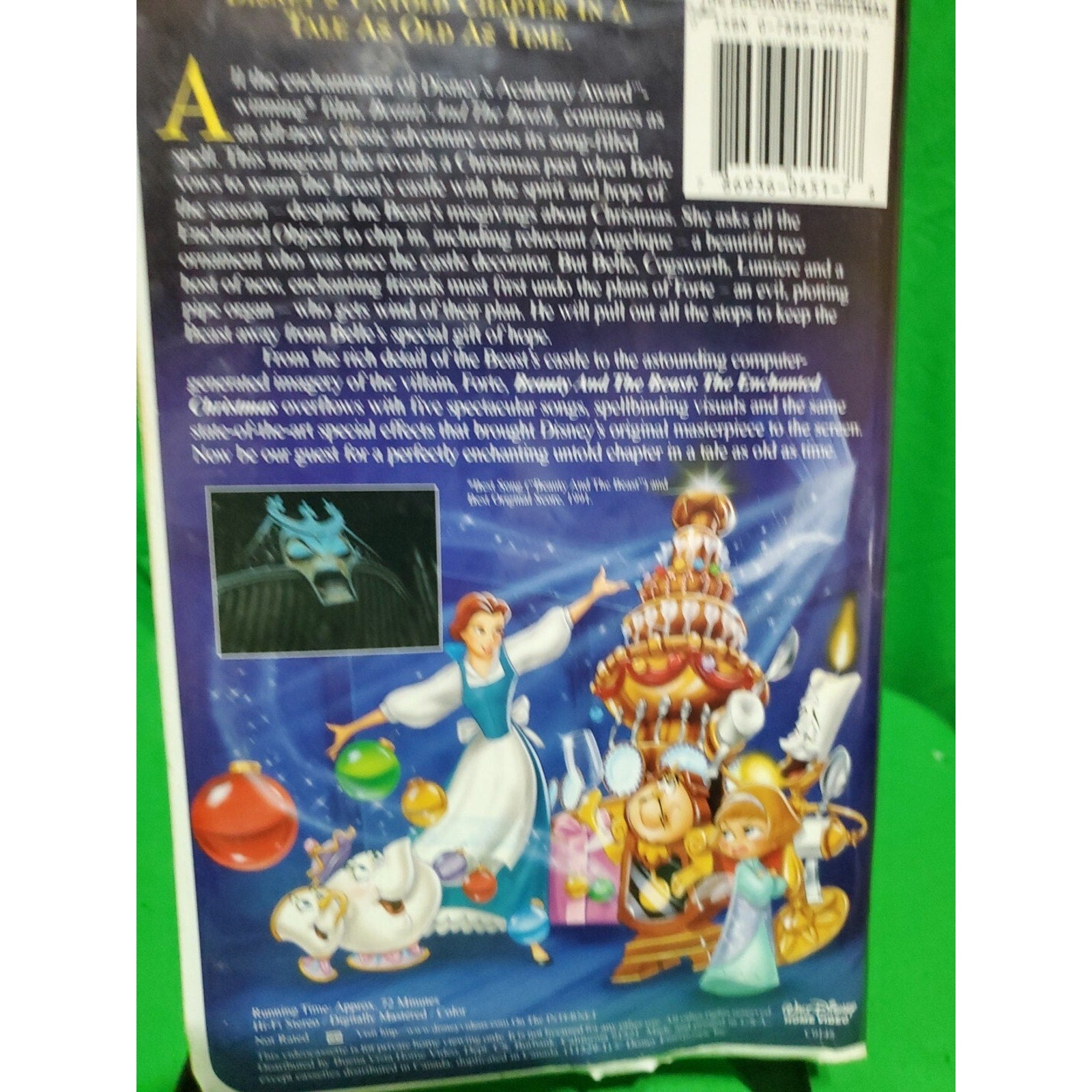 Beauty and the Beast: An Enchanted Christmas (VHS, 1997)